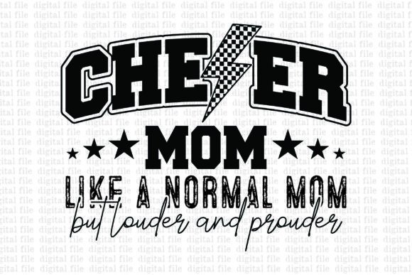 Cheer Mom Graphics for Bold T-Shirt Designs