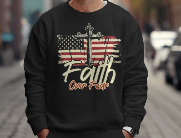 Graphics for T-Shirt Designs: America Pride US Flag Png, Faith Png