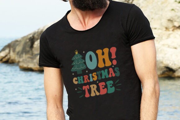 Oh Christmas Tree T-shirt Design Graphics