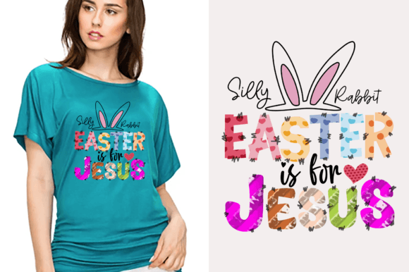 Silly Rabbit Easter Graphics for T-Shirt Designs